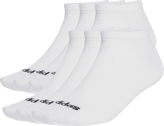 Adidas Cushioned Linear Crew 6p White/black XL