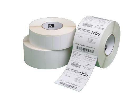 ZEBRA LABEL PAPER 102X152MM DIRECT THERMAL Z-PERFORM 1000D UNCOATED PERMANENT ADHESIVE 19MM CORE BLACK SENSING MARK