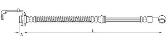 Bremseslange METZGER 4111049