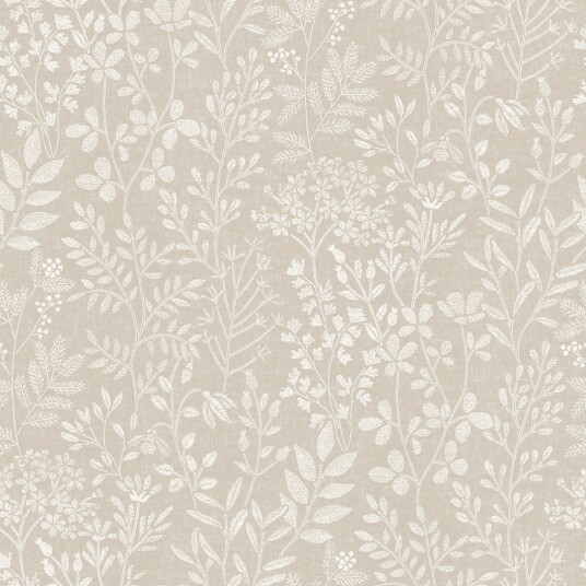 STOREYS VAREPRØVE KARUNA VINYLTAPET BLOMST BEIGE STOREYS VAREPRØVE KARUNA VINYLTAPET BLOMST BEIGE