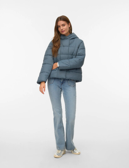 Vero Moda Vmbelinda Short Jacket Ga Noos - Grey - L