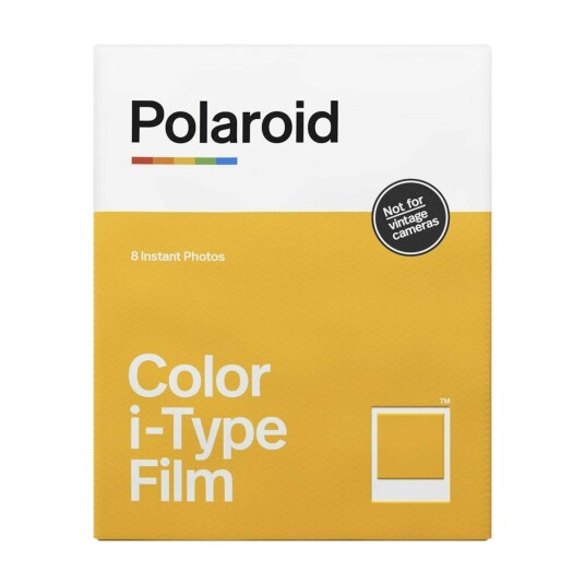 POLAROID COLOR I-TYPE FARGEFILM 8PC POLAROID COLOR I-TYPE FARGEFILM 8PC