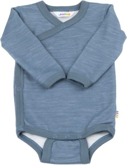 Joha Scarecrow Body Fold-Over I Ull/bambus Blue Joha Scarecrow Body Fold-Over I Ull/bambus Blue