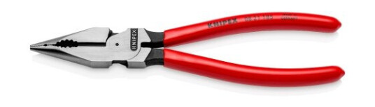 Knipex 821185 Kombitang 185 mm med Plastgrep - Håndverktøy