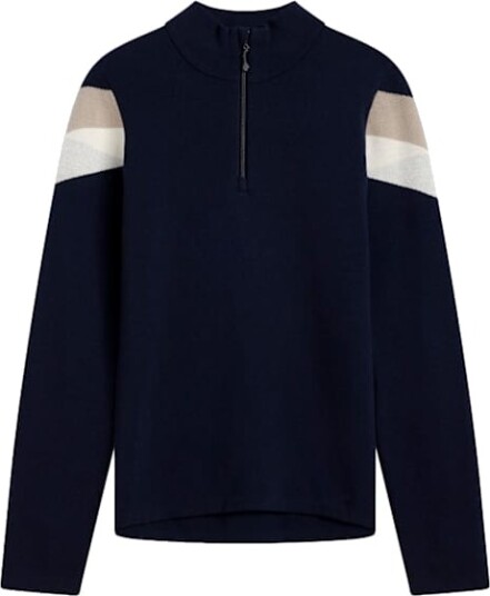 WoolLand Hemsedal Strikket Ullgenser Dame Dark Blue L