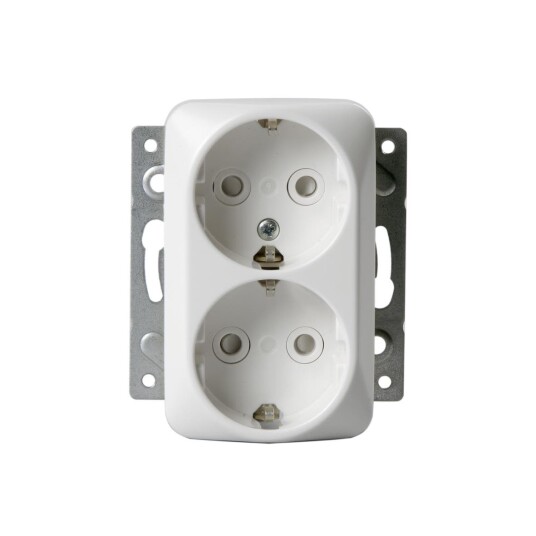ABB 302EUC 2-veis innfelt pirkesikkert Skruemontering