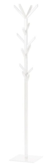 A2 Twig veggknagg hvit