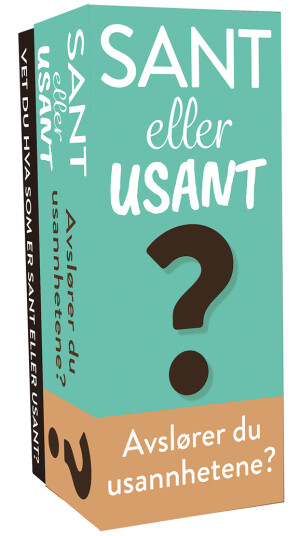 Tactic Sant eller Usant Kunnskapsspill for Barn