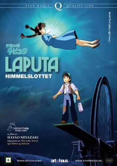 Laputa Himmelslottet DVD