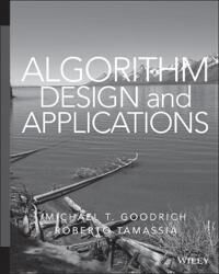 Goodrich MY Algorithm Design and Applications