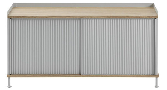 Muuto Enfold sidebord, lavt eik, gr?