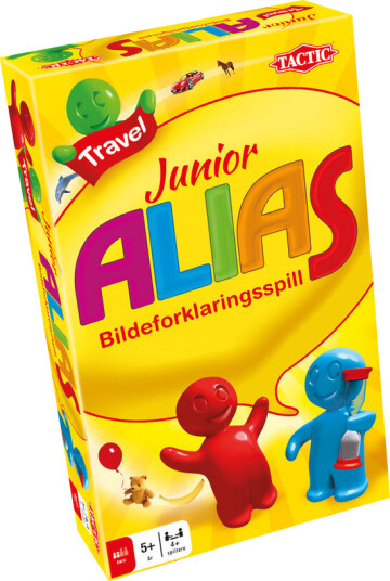 Tactic Alias Junior Reisespill - Vokabularutvikling for Barn 5+ år Tactic Alias Junior Reisespill - Vokabularutvikling for Barn 5+ år