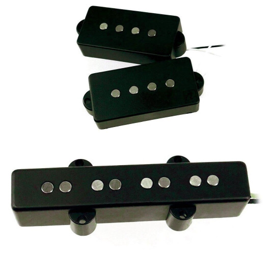 Nordstrand Pickup Set Np4 + Nj4 Bridge Position, 4 Strings