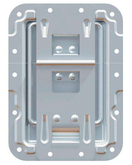 Adam Hall Hardware 270838 Lid Stay Large Cranked With Hing