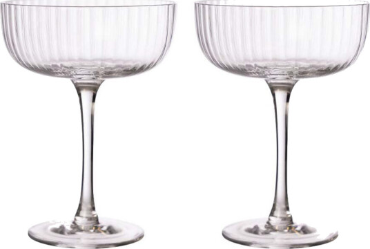 Ernst glass p? fot 2-pakning Klar Ernst glass p? fot 2-pakning Klar
