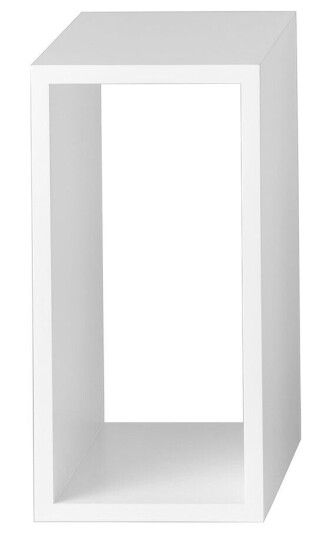 Muuto Stacked 2.0 hyller ?pen, small hvit Muuto Stacked 2.0 hyller ?pen, small hvit