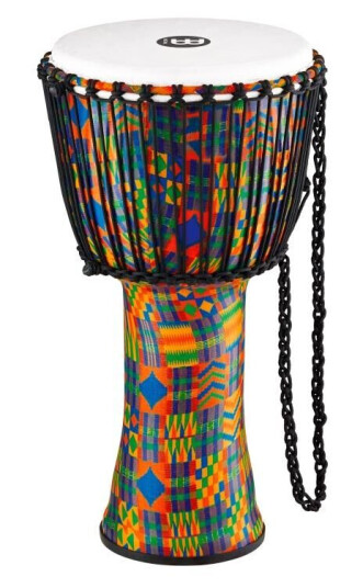 Meinl Padj2-L-F Travel Rope Djembe 12" Kenyan Quilt Meinl Padj2-L-F Travel Rope Djembe 12" Kenyan Quilt