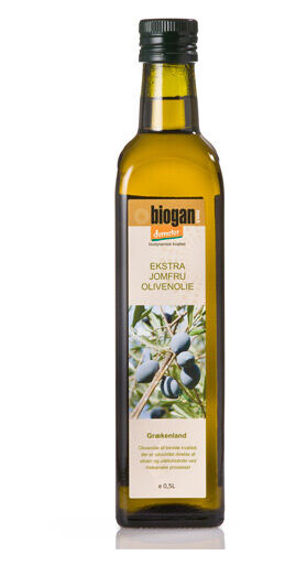 Biogan Demeter Ekstra Jomfru Olivenolje Ø 500ml