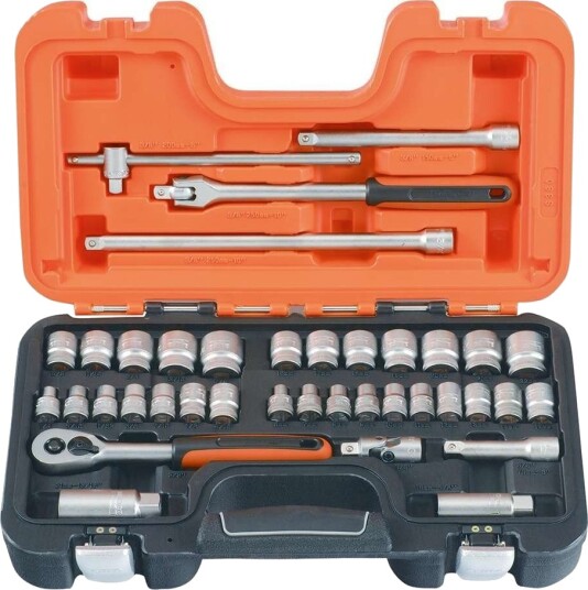 Bahco S380 Pipenøkkelsett 3/8" med 38 Deler