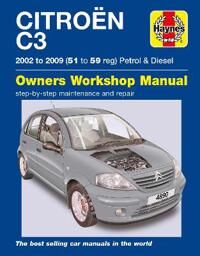 Citroen C3 Petrol & Diesel (02 - 09) Haynes Repair Manual Av Haynes Publishing