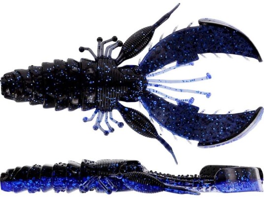 Westin CreCraw Creaturebait 8,5cm 7g Black/blue 5pcs Westin CreCraw Creaturebait 8,5cm 7g Black/blue 5pcs