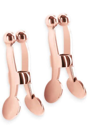 Bound Nipple Clamps C1 Rose Gold