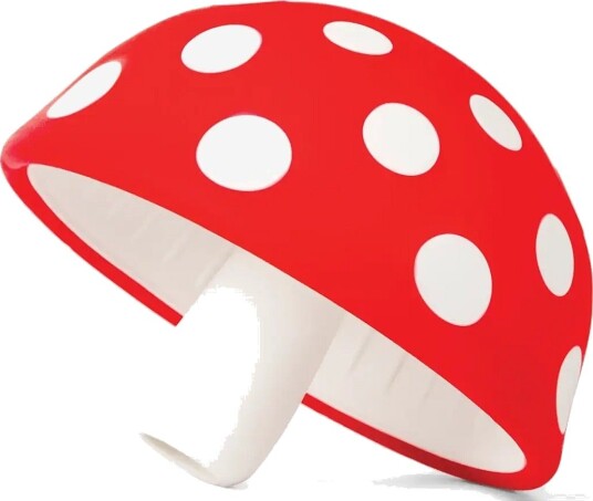 OTOTO Funnel - Fungilicious - RED & WHITE - H5.5 cm
