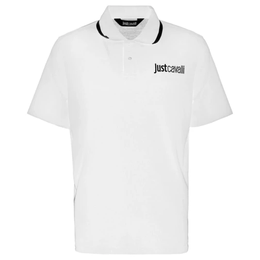 Just Cavalli Herre Topper Hvit L Just Cavalli Herre Topper Hvit L