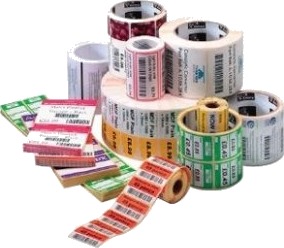 Zebra Z Select 2000D Matt Permanet Gummi Adhesiv Belagt Perforert Hvit 50.8 X 101.6 Mm 4800 EtikettEr 16 RullEr X 300 Papir