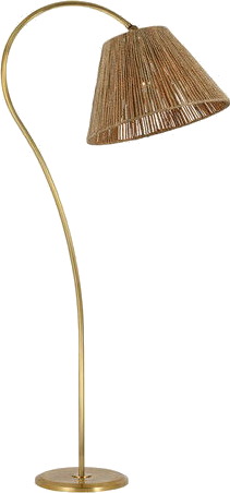Destino bordlampe antikk messing