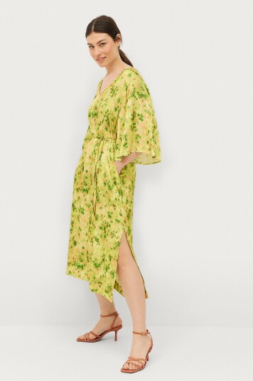 Second Female - Kjole Crocus Dress - Grønn Second Female - Kjole Crocus Dress - Grønn