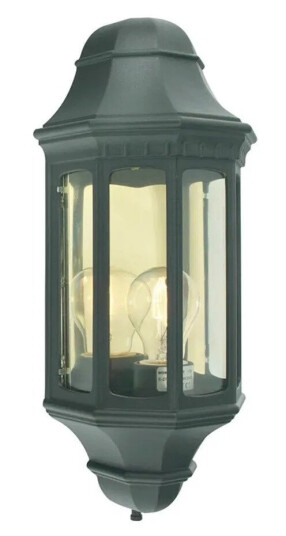 Norlys - Genova Utendørs Vegglampe Svart Norlys - Genova Utendørs Vegglampe Svart
