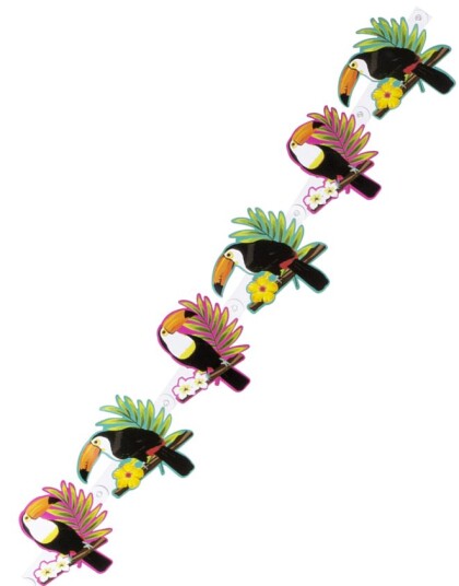 Fargerikt Banner 160 cm Toucan