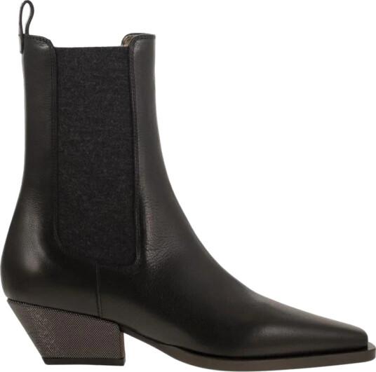 Brunello Cucinelli Dame Sko Svart 40 EU,