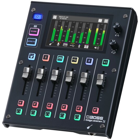 Boss GCS-5 Gigcaster 5 Livestreaming Lydmikser