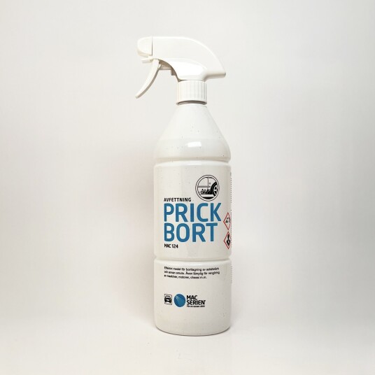 MacSerien Prick Bort Avfetting