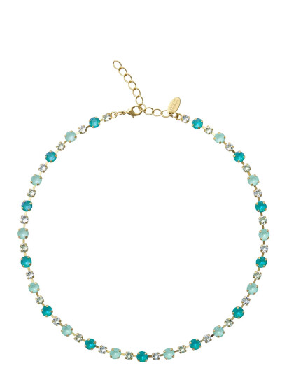 CAROLINE SVEDBOM Calanthe Necklace Gold |Blå |One Size