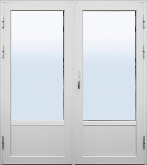 Dobbel Balkongdør H-vinduet+ 2-Lags PVC