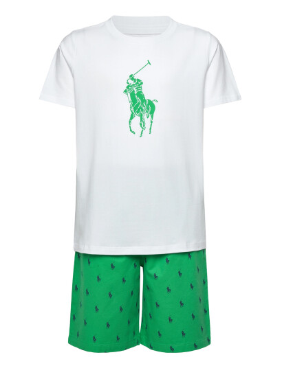 Ralph Lauren Kids S5 Sleepwear Short Set White 147/163