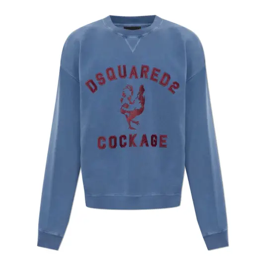 Dsquared2 Herre Gensere & Hettegensere Blå L, Dsquared2 Herre Gensere & Hettegensere Blå L,