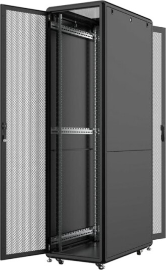 Lanview By Logon Rack Skap 60 X 100 Server Line Free-Standing Svart Ral 9005 46U 19"
