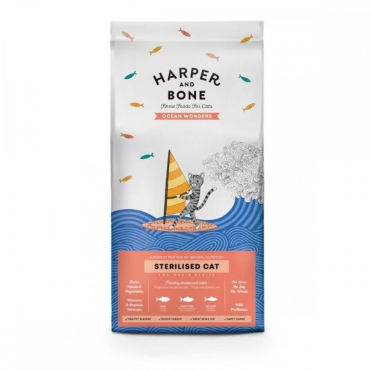 Harper And Bone Cat Sterilised Ocean Wonders (5 kg)