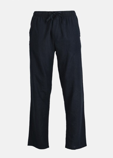 New Hampshire Linen Pants Navy L  Hverdagsbukser