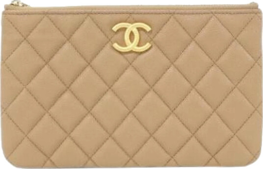 Chanel Vintage Dame Beige