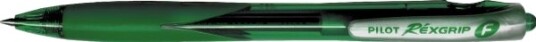 Rexgrip Grønn Kulepenn (12 Stk) Pilot