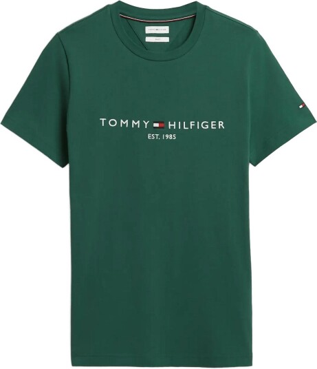 Tommy Hilfiger Tommy Logo Tee Green XL