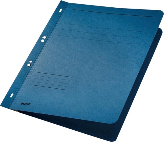 Leitz   Flat Stangfil   For A4 210 X 297 Mm   Kapasitet: 170 Ark   Blå