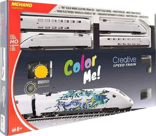 Mehano T873 Modelltog Hvit Mehano T873 Modelltog Hvit