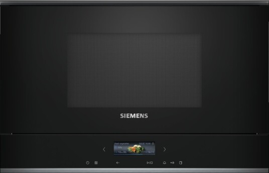Siemens iQ700 Integrert Mikrobølgeovn 21L 900W Sort med TFT-Display Siemens iQ700 Integrert Mikrobølgeovn 21L 900W Sort med TFT-Display