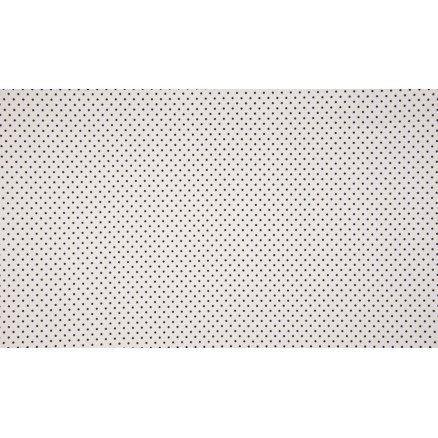 Diverse Minimals Bomullspoplinstoff Print 450 Small Dot White 145cm 50cm